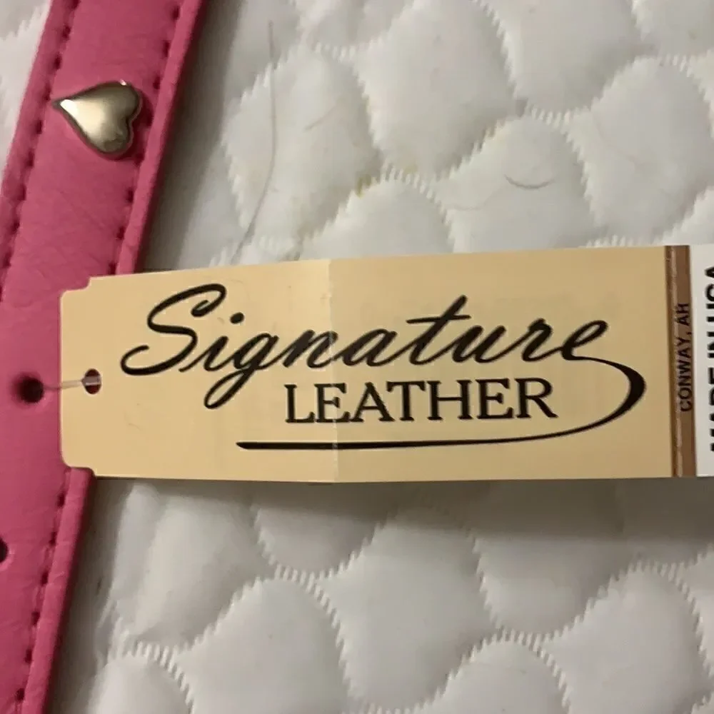 Omnipet Signature Leather Heart Collar